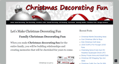 Desktop Screenshot of christmasdecoratingfun.com